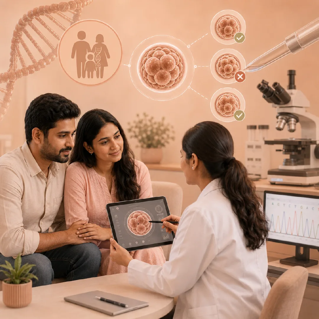 Agam Fertility PGT-M testing