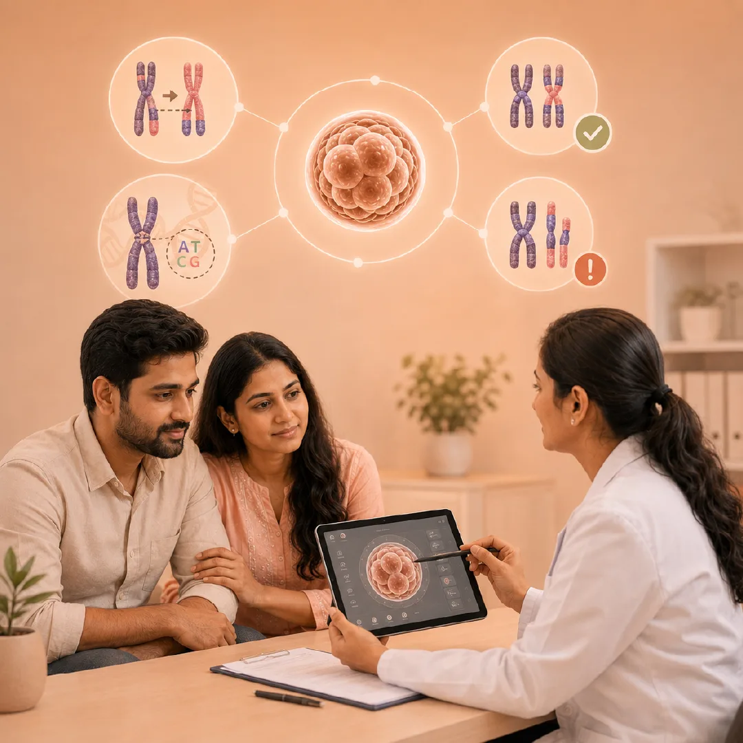 Agam Fertility PGT-SR testing